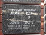 JOOSTE Johan J.L. 1957-2015 & Rosa J.S. 1960-