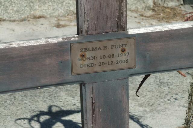 PUNT Zelma E. 1957-2006