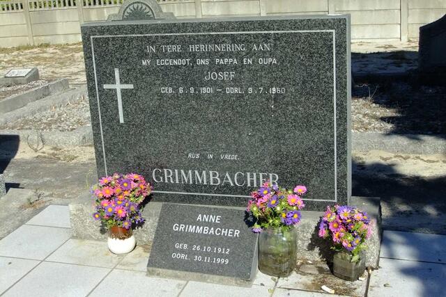 GRIMMBACHER Josef 1901-1960 :: GRIMMBACHER Anne 1912-1999