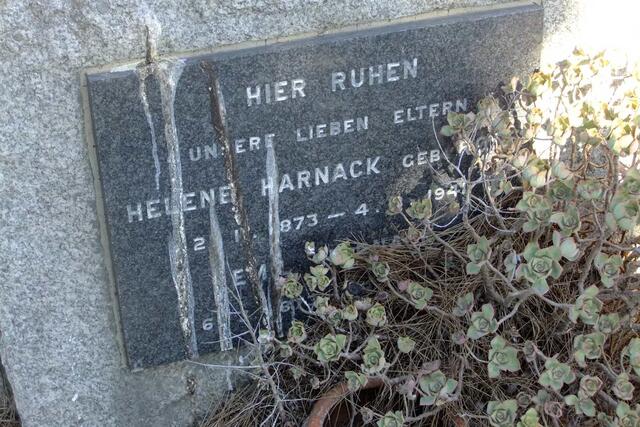 HARNACK Helene nee RO? 1873-194? :: ? 1873-