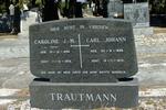 TRAUTMANN Carl Johann 1898-1970 & Caroline J.M. THIEM 1899-1976