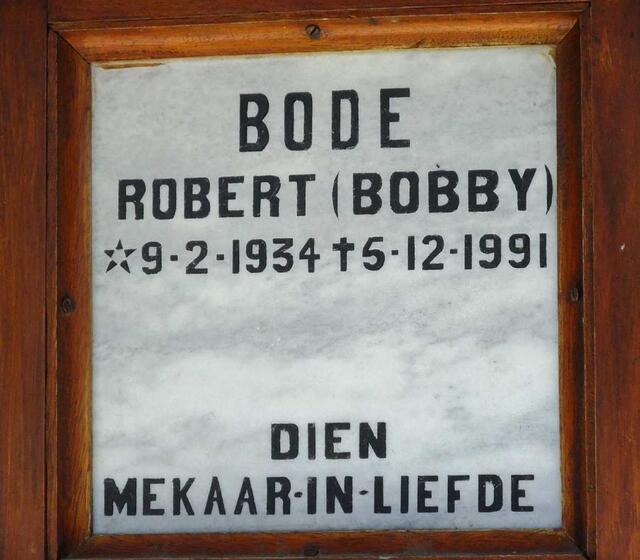 BODE Robert 1934-1991