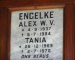 ENGELKE Alex W.V. 1937-1984 :: ENGELKE Tania 1969-1970