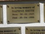 SMITH Daphne 1925-1999