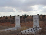 Namibia, HARDAP region, Gochas, Spioenkop, farm cemetery