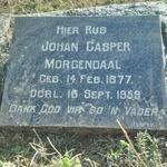 MORGENDAAL Johan Casper 1877-1959