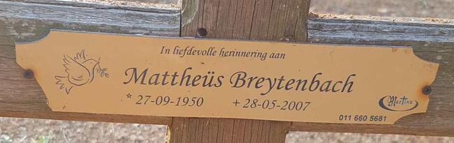 BREYTENBACH Mattheus 1950-2007