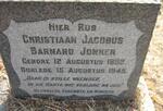 JONKER Christiaan Jacobus Barnard 1892-1945