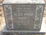 MAREE Alida Maria nee TALJAARD 1908-1947