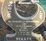 BEKKER Emily 1927-1999