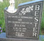 BESTER Jolene 1990-1991
