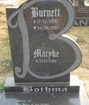 BOTHMA Burnett 1974-2010 & Maryke 1980-