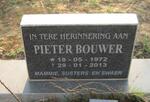 BOUWER Pieter 1972-2013