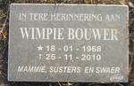 BOUWER Wimpie 1968-2010