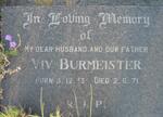 BURMEISTER Viv 1913-1971