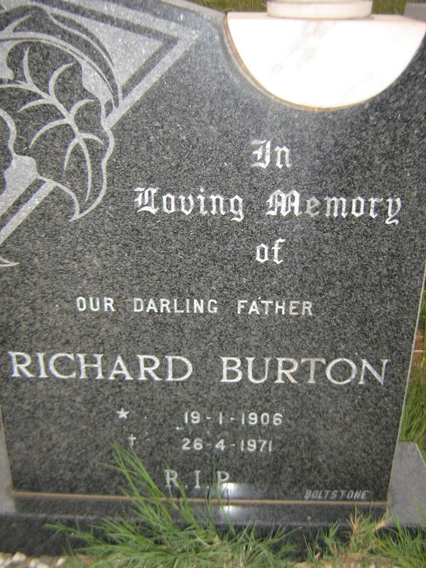 BURTON Richard 1906-1971