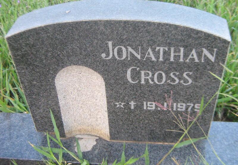CROSS Jonathan 1979-1979