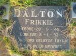 DALTON Frikkie 1945-1993