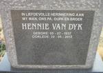 DYK Hennie, van 1937-2012