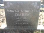 EKSTEEN Anna Catharina Roos 1909-1978