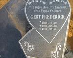 ? Gert Frederick 1953-2012