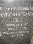 GILL Natasha Sara 1973-1975