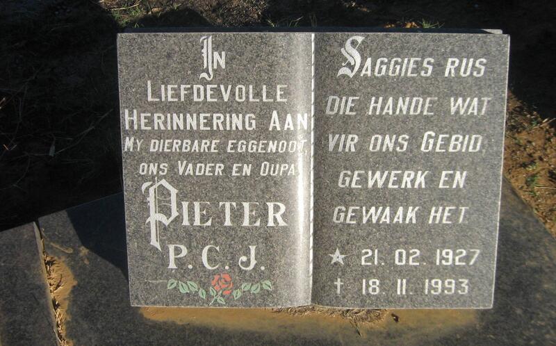 HEEVER Pieter P.C.J., van den 1927-1993