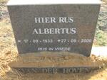 HOVEN Albertus, van der 1933-2000