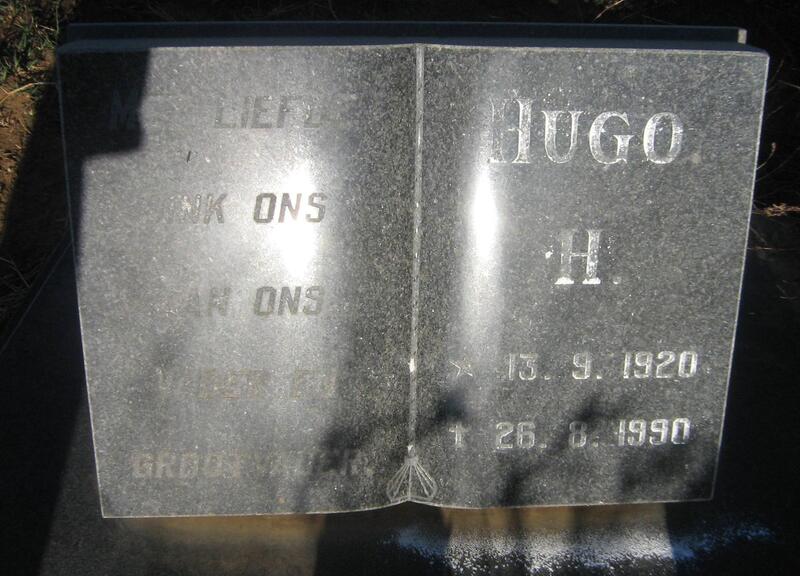 HUGO H. 1920-1990