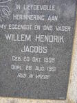 JACOBS Willem Hendrik 1909-1961