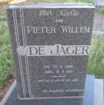 JAGER Pieter Willem, de 1889-1971