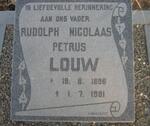LOUW Rudolph Nicolaas Petrus 1896-1981