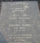 LUITERS Elroy William 1950-2000 & Amanda Maria ROUX 1954-