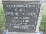 LOTTER Anton Martin 1960-1970