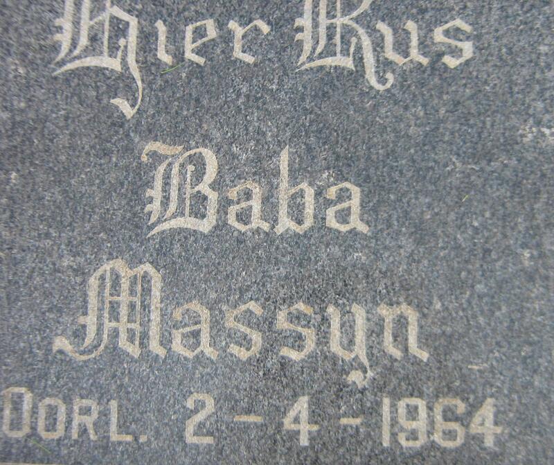 MASSYN Baba 1964-1964