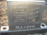MASSYN Salomina nee HONIBALL 1921-1992