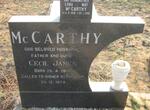 McCARTHY Cecil James 1906-1974 & Edna May 1906-1998