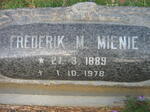 MIENIE Frederik M. 1889-1978