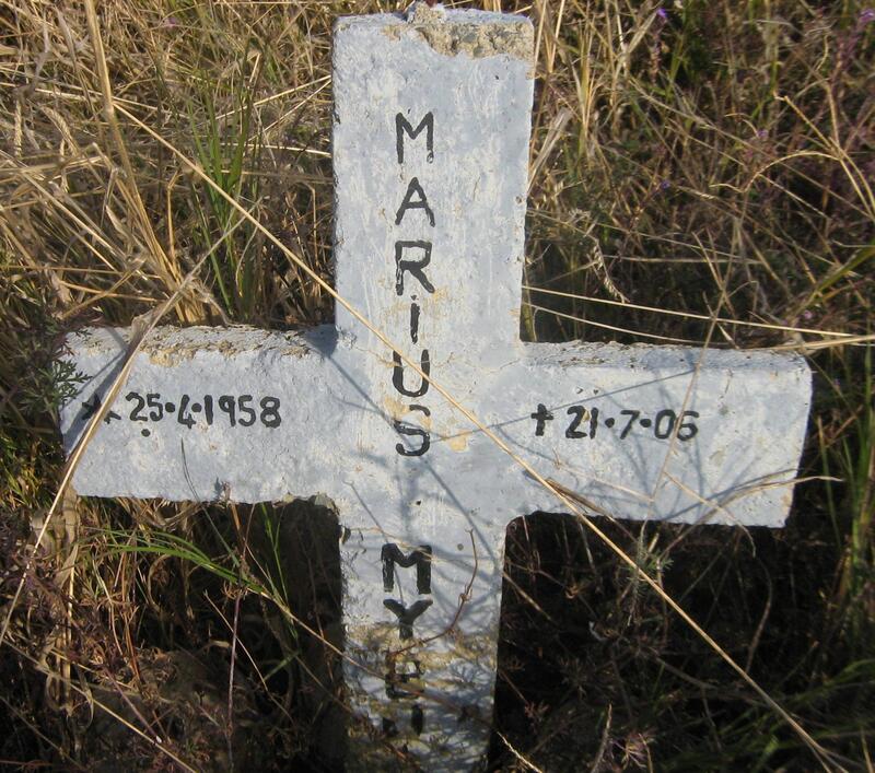 MYBURGH Marius 1958-2006