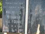MYBURGH Machel S. nee FOURIE 1905-1982