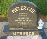 MYBURGH Pietertjie 1999-1999