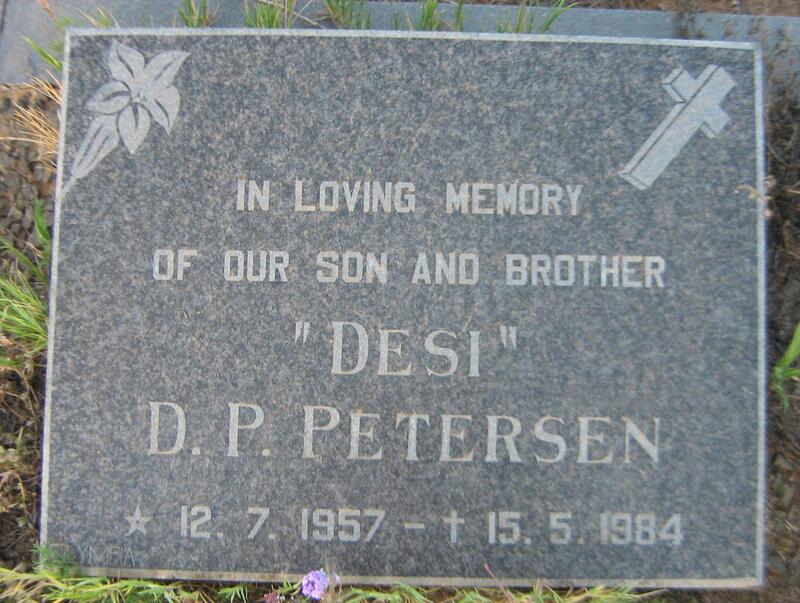 PETERSEN D.P. 1957-1984