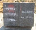 PIETERS Martha Catharina 1908-1968
