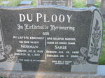 PLOOY Norman, du 1926-1972 & Sarie 1930-2006