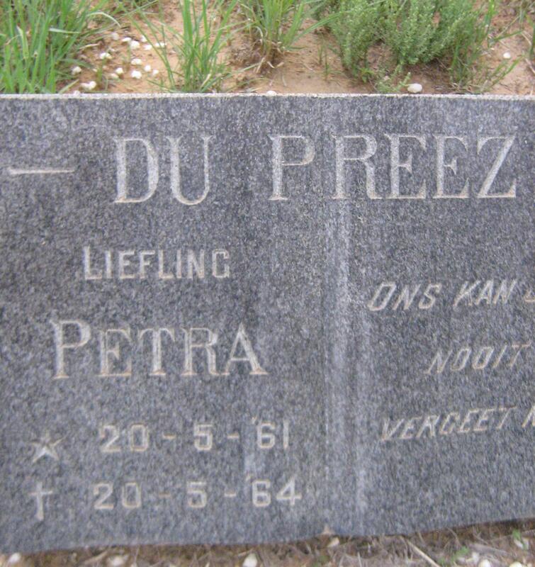 PREEZ Petra, du 1961-1964