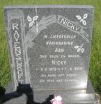 RAVENSCROFT Nicky 1973-2012