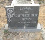 RHEEDER Gottfriedt Jacob 1938-1973
