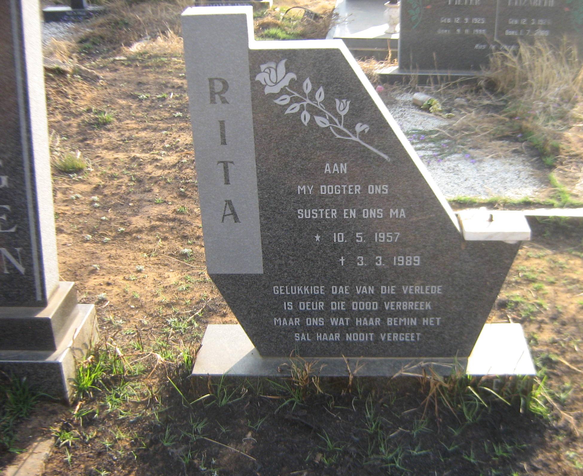 ? Rita 1957-1989