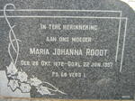 ROODT Maria Johanna 1872-1957
