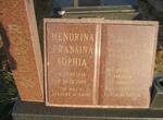 ROSSOUW Hendrina Fransina Sophia 1938-2008